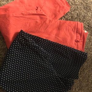 Two pairs of NY&C crop dress pants, size 6!